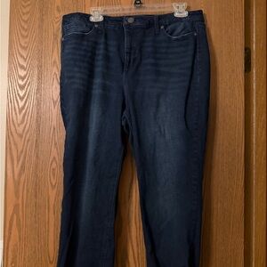 LC Lauren Conrad Dark Blue Skinny Jeans